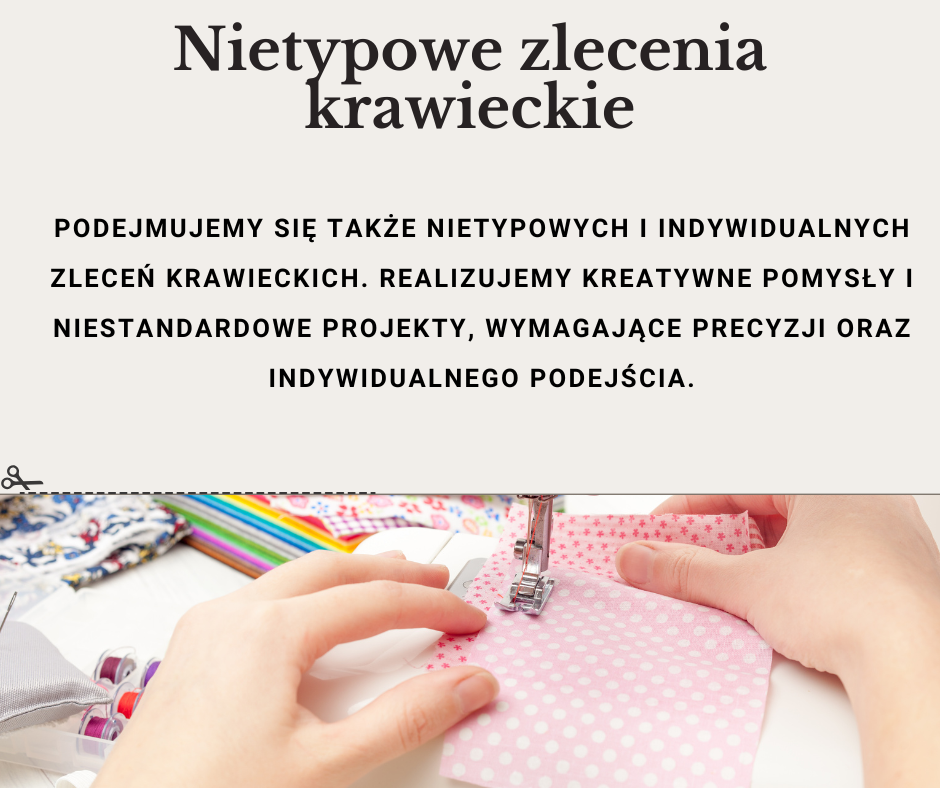 Nietypowe zlecenia krawieckie